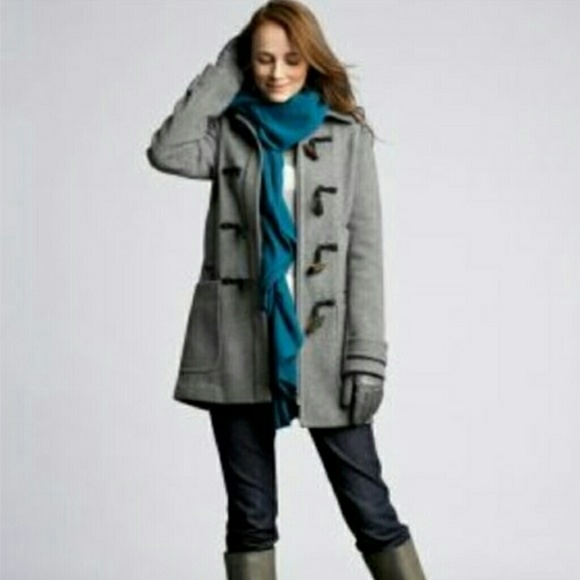 Banana Republic Jackets & Blazers - Banana Republic wool toggle Grey coat